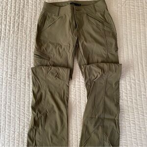 Prana Women’s Winter Hallena Hiking Pants Size 4 Olive/Khaki